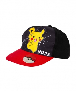 czapka z daszkiem pokemon / pikachu #025