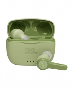 słuchawki bezprzewodowe dokanałowe / jbl tune 215 tws / oliwkowy