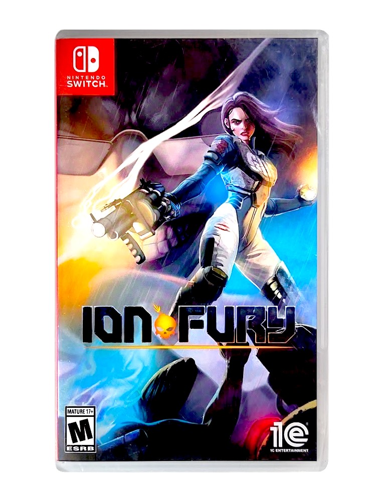 gra nintendo switch ion fury / limited run! / import usa