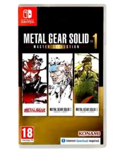 gra nintendo switch metal gear solid: master collection vol. 1 / eng