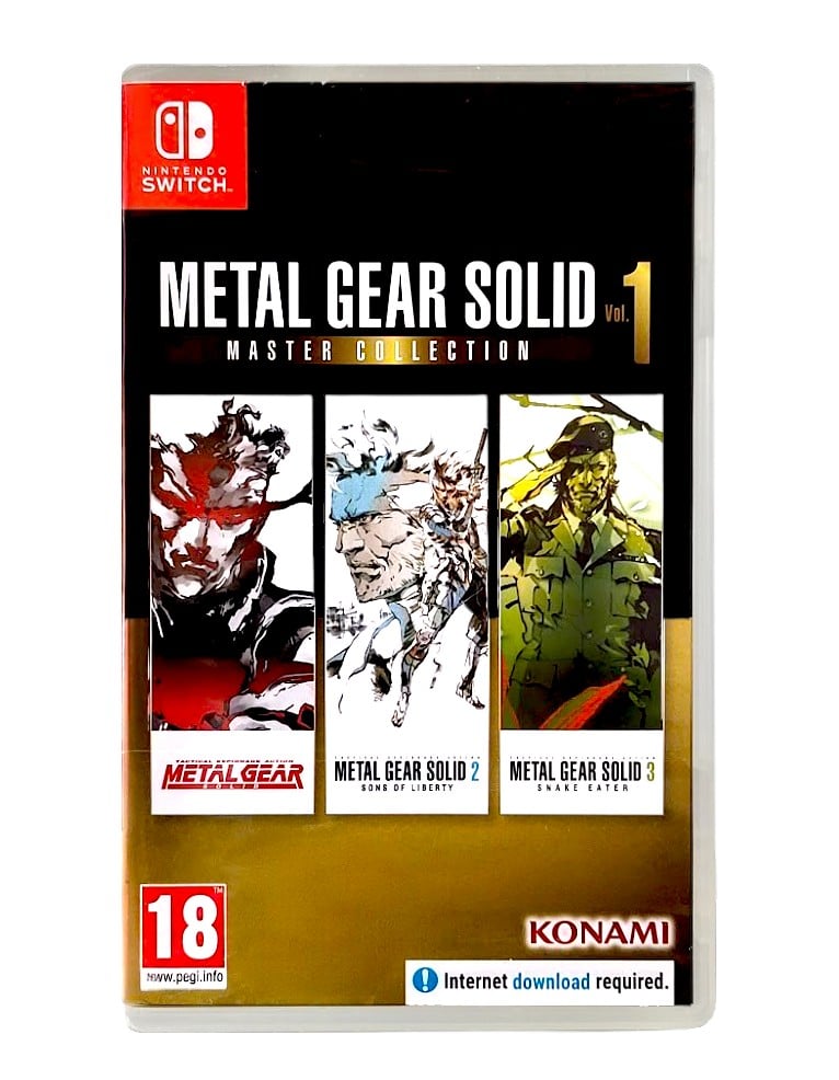 gra nintendo switch metal gear solid: master collection vol. 1 / eng