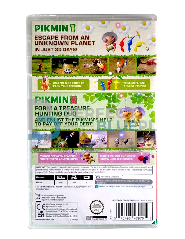 gra nintendo switch pikmin 1 + 2