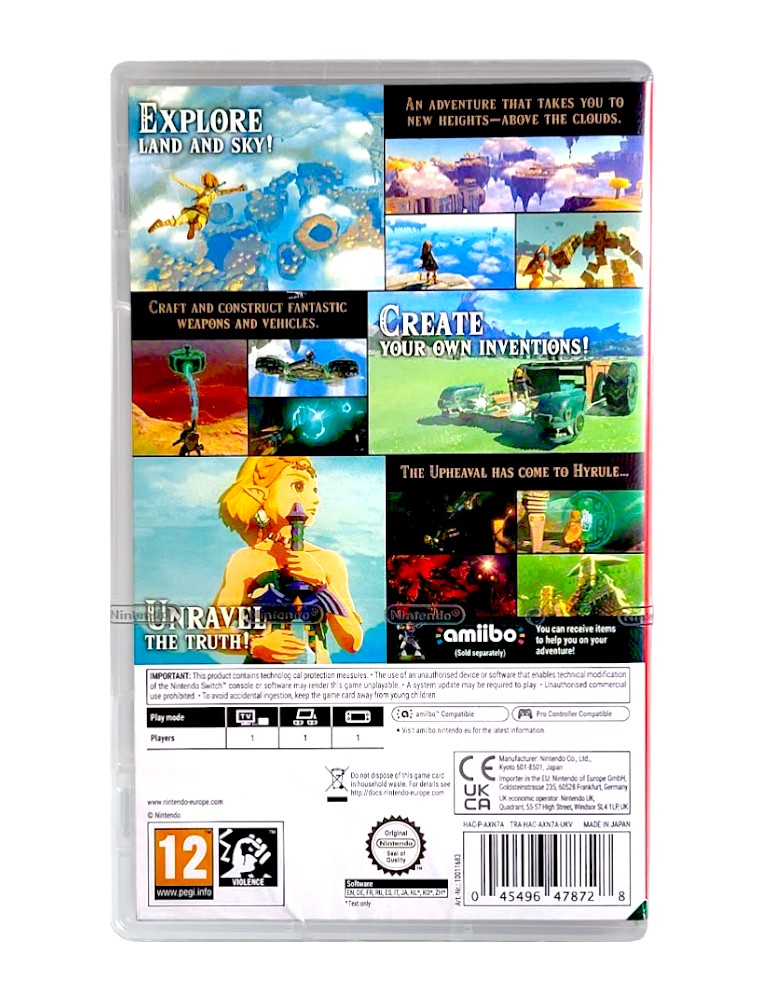 gra nintendo switch the legend of zelda: tears of the kingdom