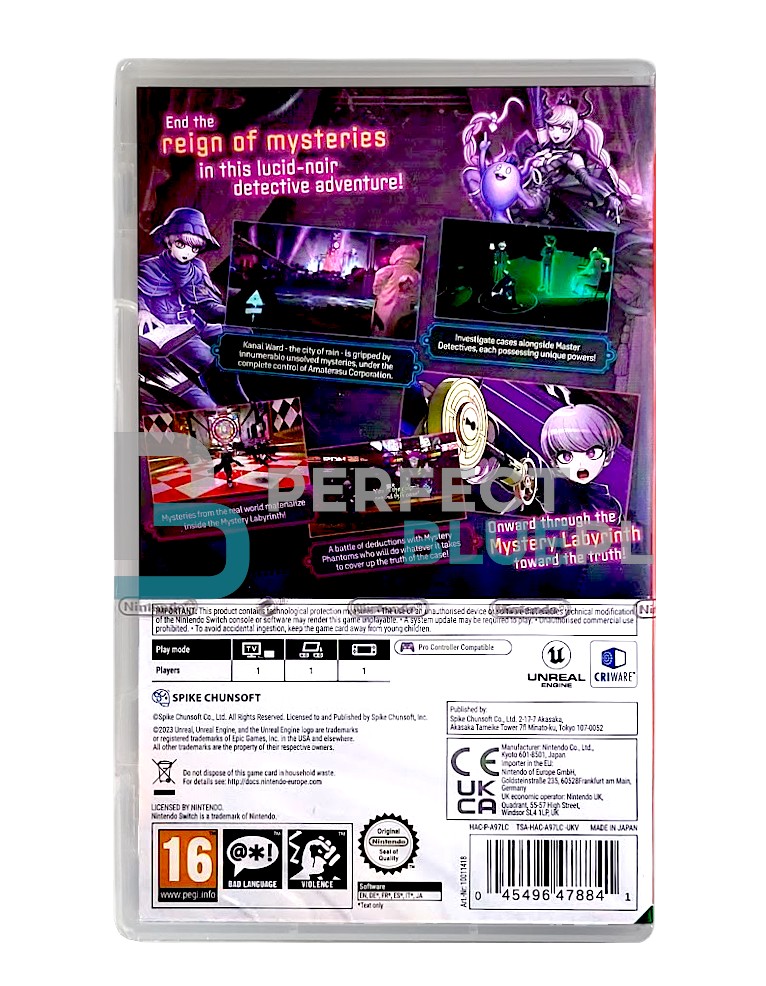 gra nintendo switch master detective archives: rain code