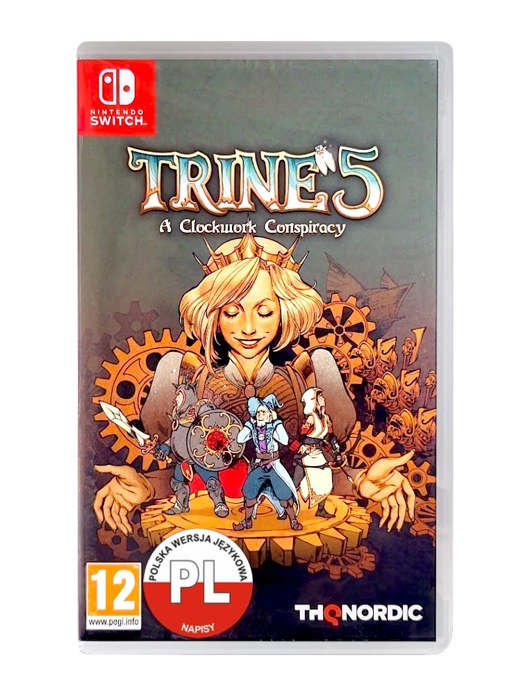 gra nintendo switch trine 5 a clockwork conspiracy