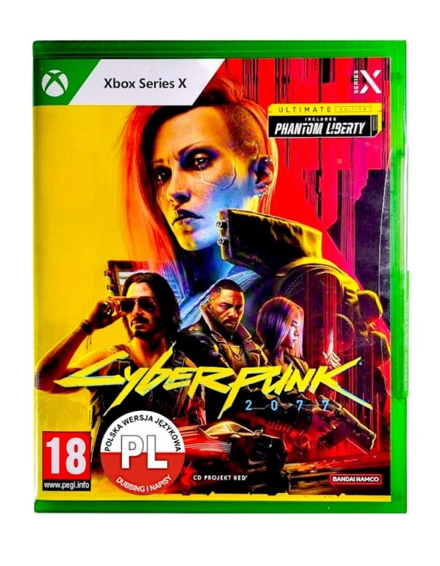 gra xbox series x cyberpunk 2077: ultimate edition