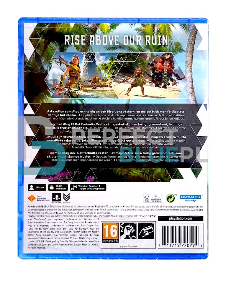 gra ps5 horizon forbidden west / eu