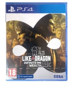 gra ps4 / + ps5 upgrade / like a dragon: infinite wealth / eng.