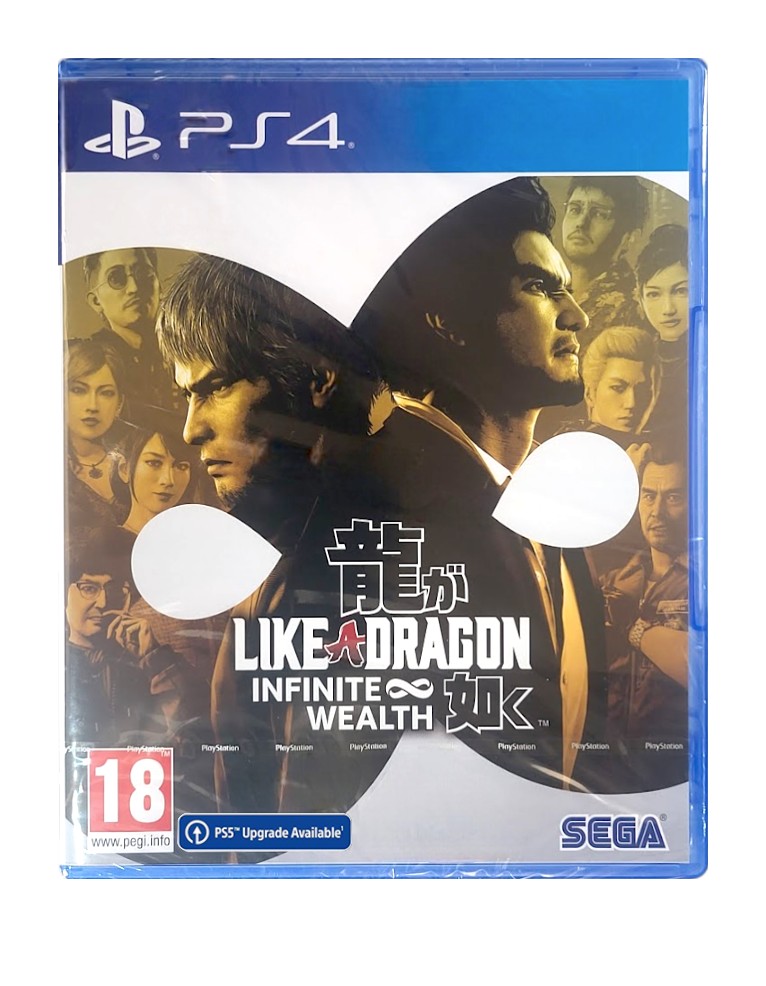 gra ps4 / + ps5 upgrade / like a dragon: infinite wealth / eng.
