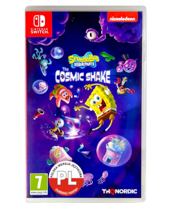 gra nintendo switch spongebob squarepants / kanciastoporty: the cosmic shake