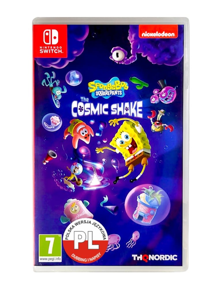 gra nintendo switch spongebob squarepants / kanciastoporty: the cosmic shake