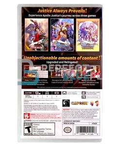 gra nintendo switch apollo justice: ace attorney trilogy / import us