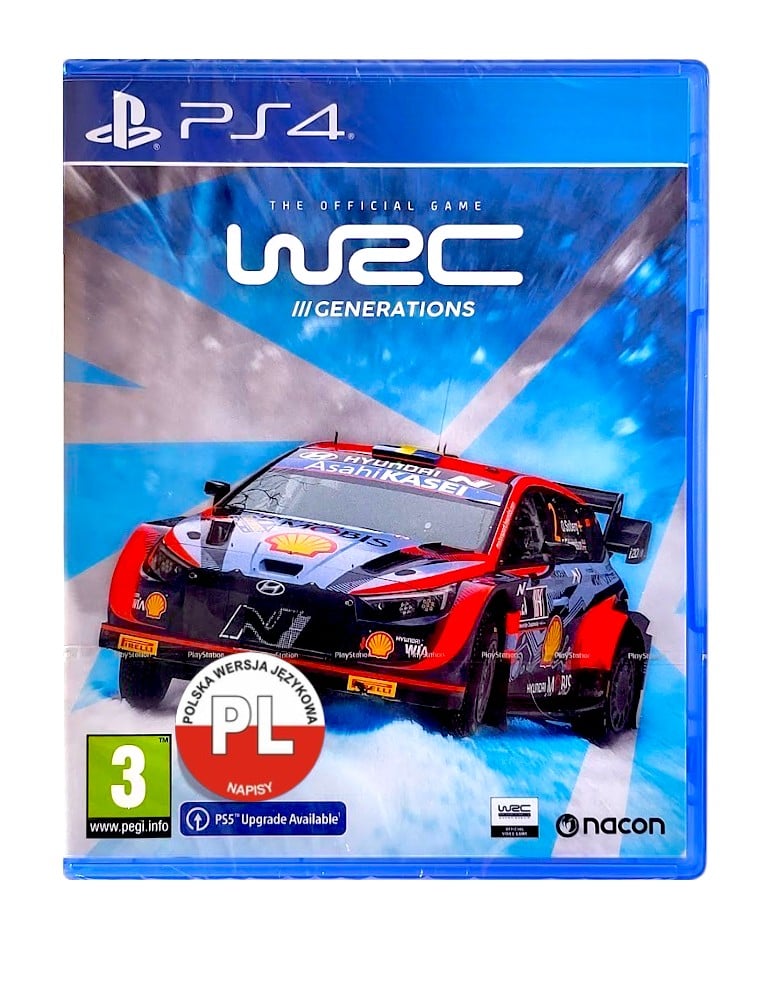 gra ps4 / + ps5 upgrade / wrc generations