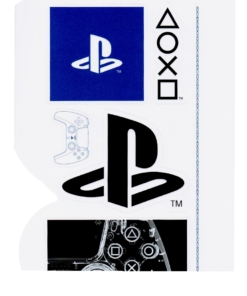 naklejki dekoracyjne playstation tech / 26 szt.