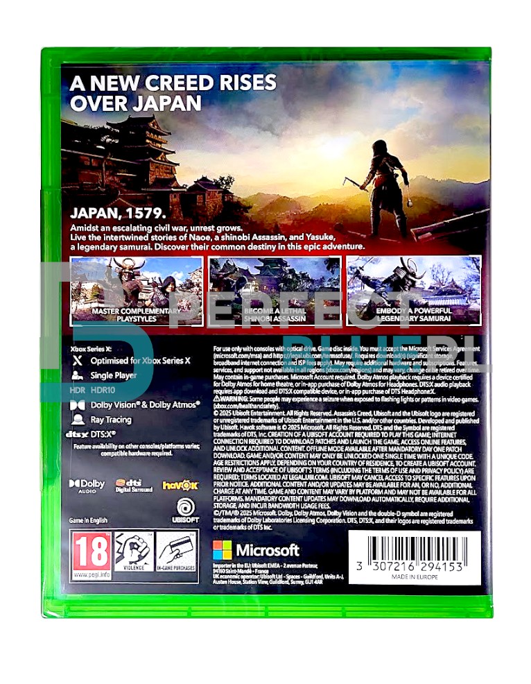 gra xbox series x assassin's creed shadows