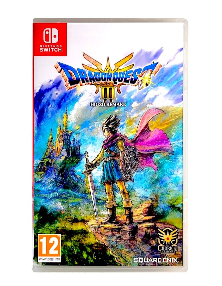 gra nintendo switch dragon quest iii hd 2d remake / edycja standardowa