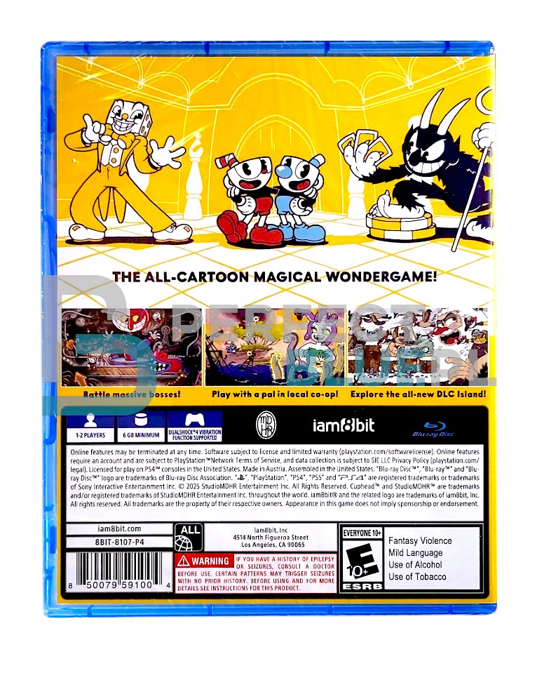 gra ps4 / ps5 / cuphead / us