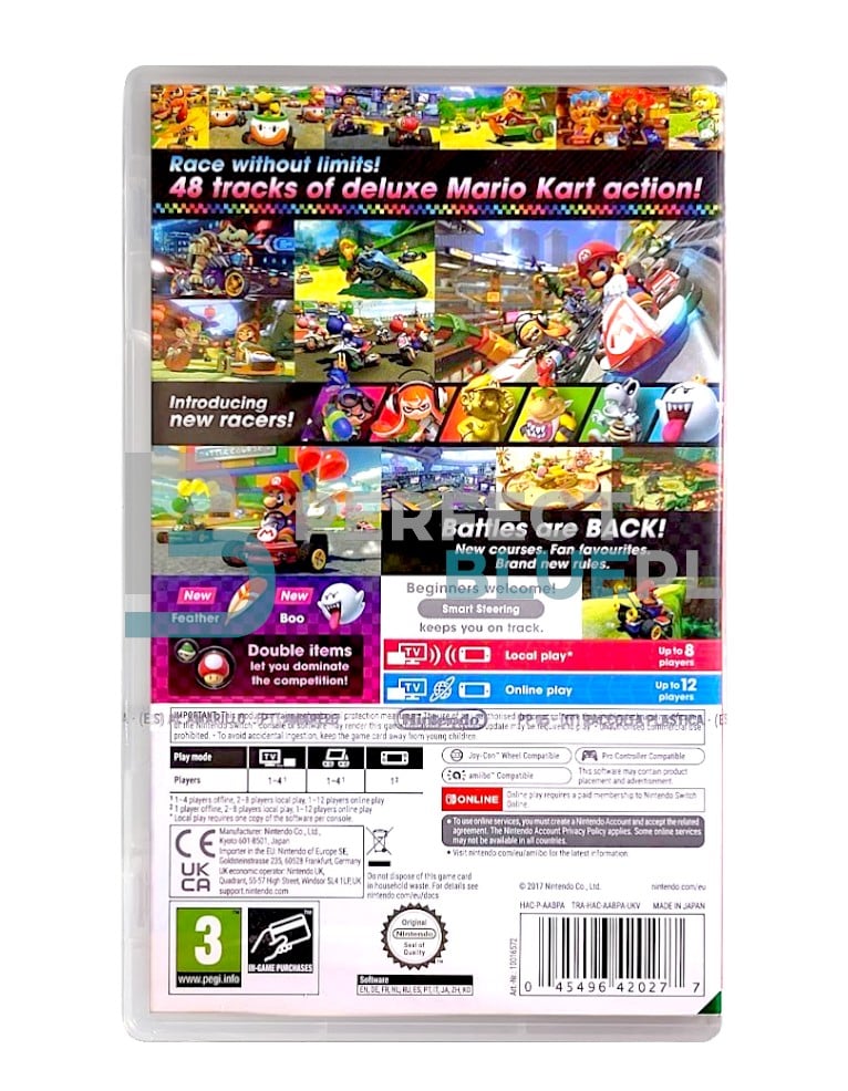 gra nintendo switch mario kart 8 deluxe / en