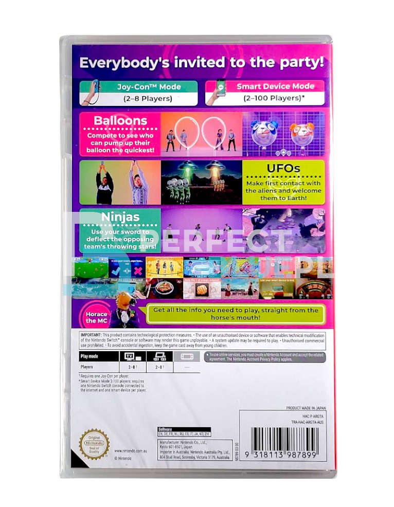 gra nintendo switch everybody 1 2 switch / aus