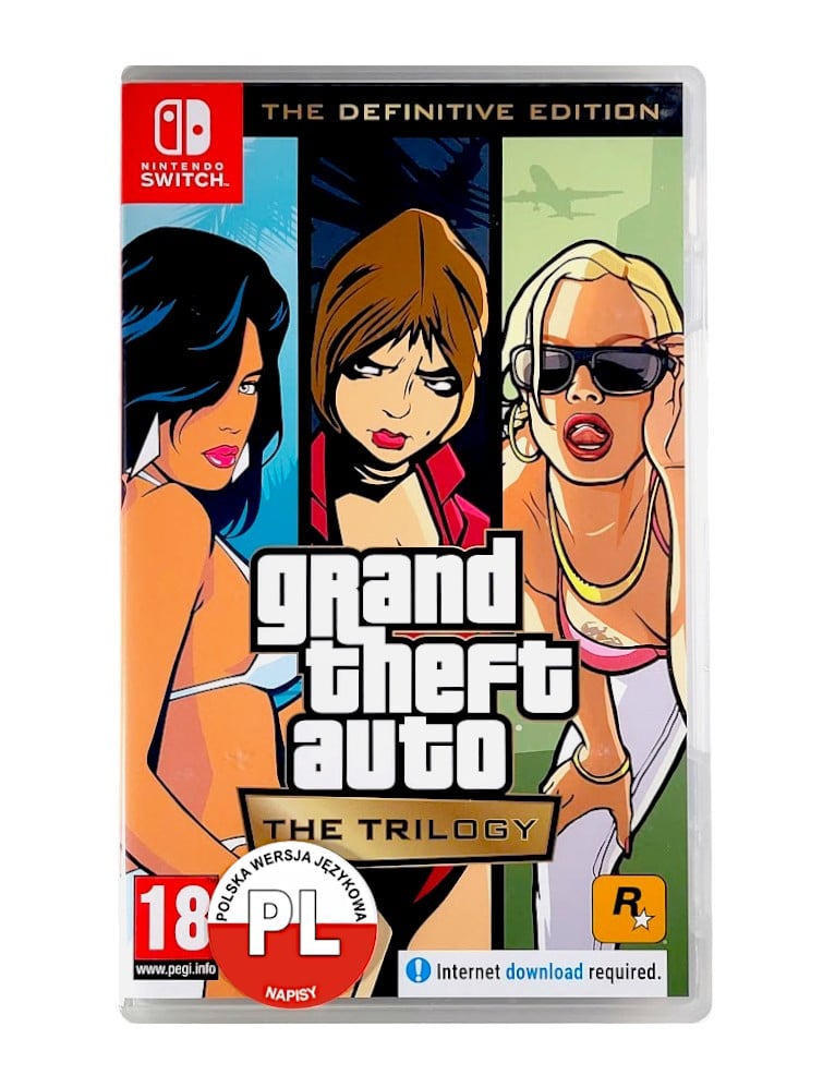 gra nintendo switch grand theft auto: the trilogy – the definitive edition