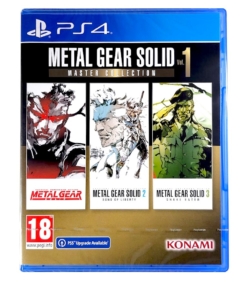 gra ps4 / +ps5 upgrade / metal gear solid: master collection vol. 1