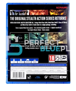 gra ps4 / +ps5 upgrade / metal gear solid: master collection vol. 1