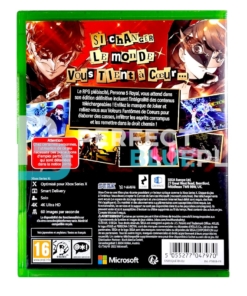 gra xbox one / xbox series x upgrade / persona 5 royal / fr