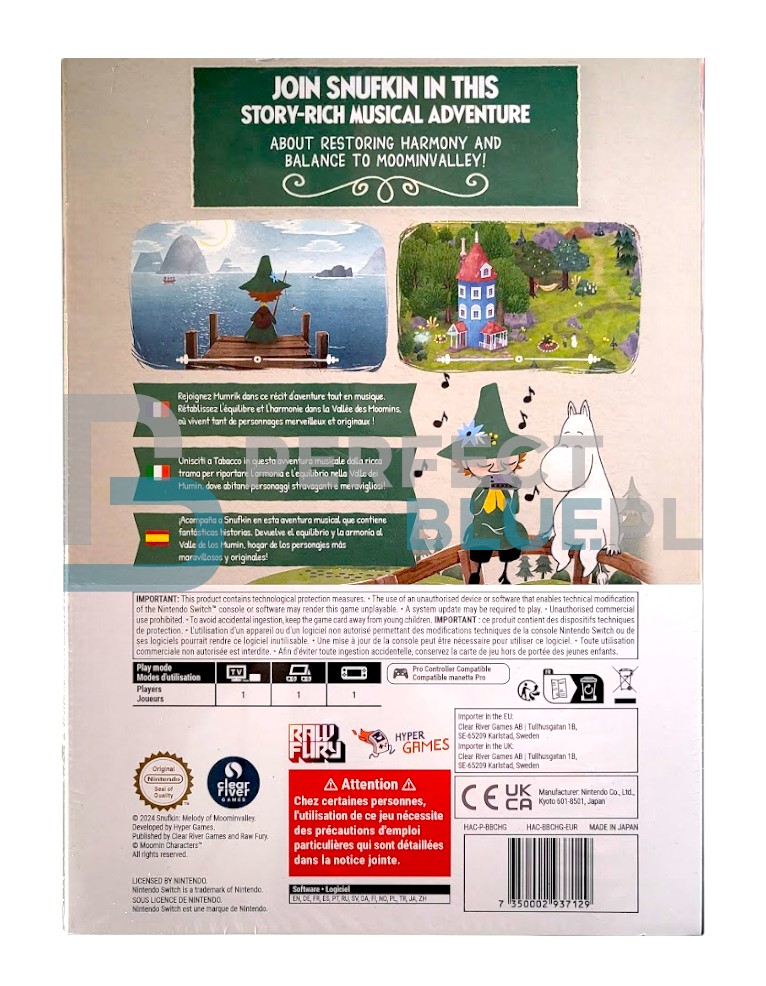 gra nintendo switch snufkin: melody of moominvalley / deluxe edition