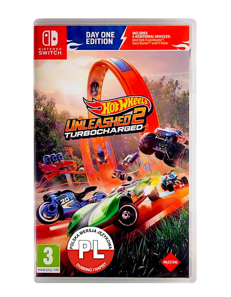 gra nintendo switch hot wheels unleashed 2 turbocharged day one edition