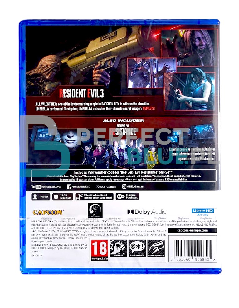 gra ps5 resident evil 3
