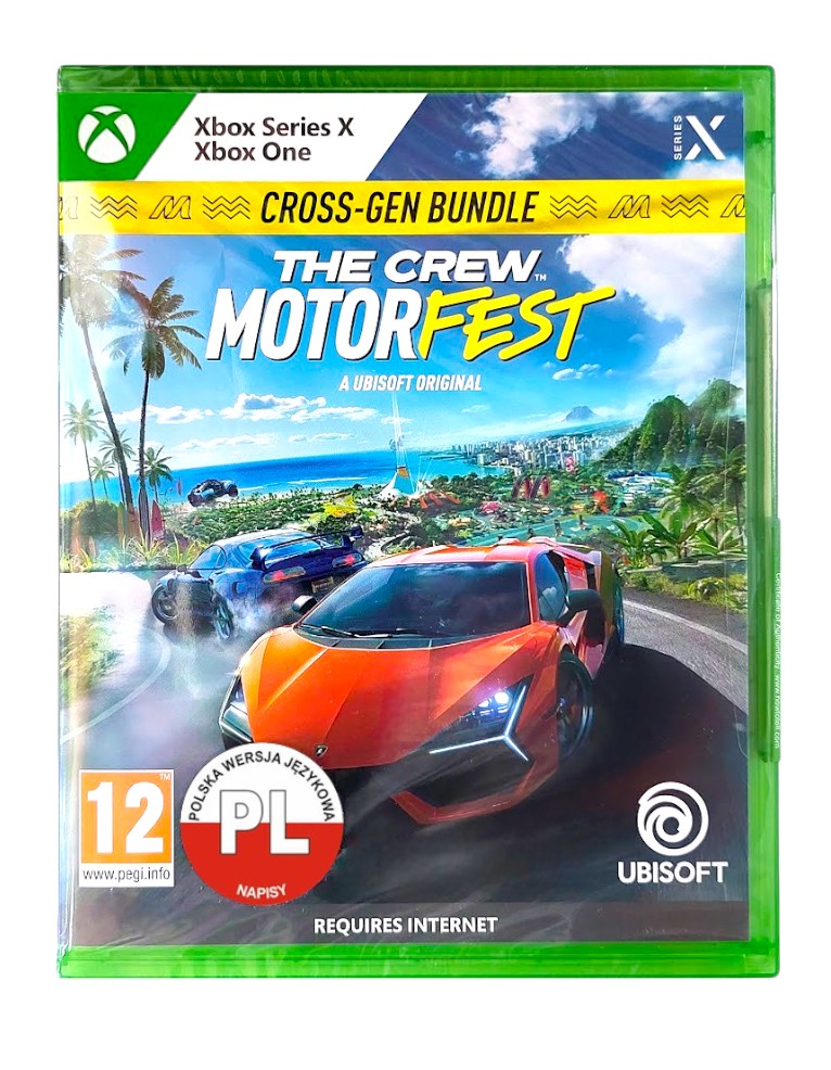 gra xbox one / xbox series x upgrade / the crew motorfest cross gen bundle