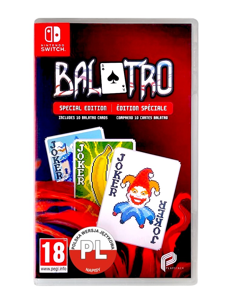 gra nintendo switch balatro special edition / eng