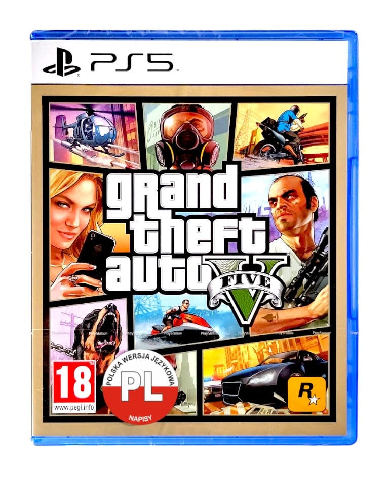 gra ps5 grand theft auto v / gta 5 / de