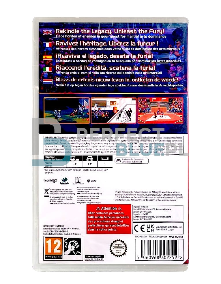 gra nintendo switch the karate kid: street rumble