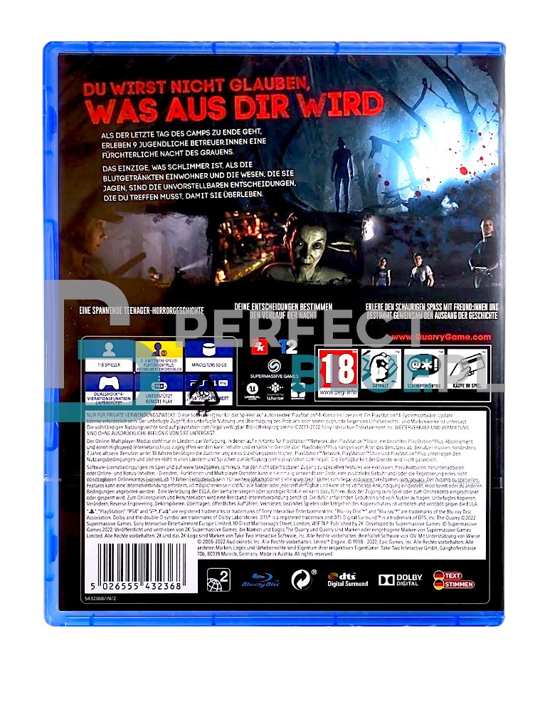 gra ps4 / ps5 / the quarry / de