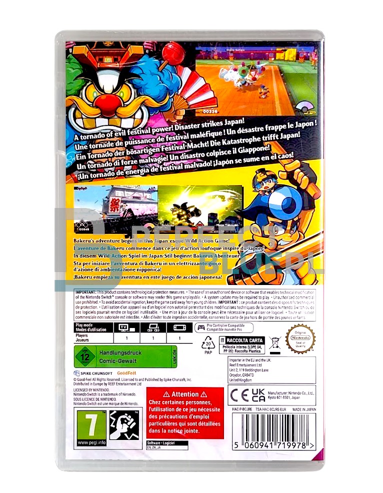 gra nintendo switch bakeru