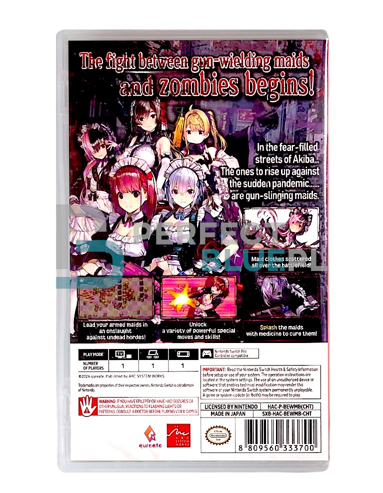 gra nintendo switch maid of the dead / import azja