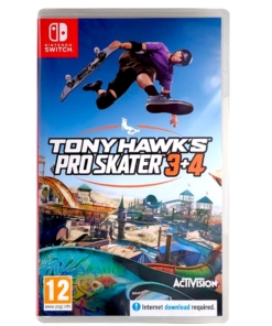gra nintendo switch tony hawk's pro skater 3 + 4 / edycja standardowa