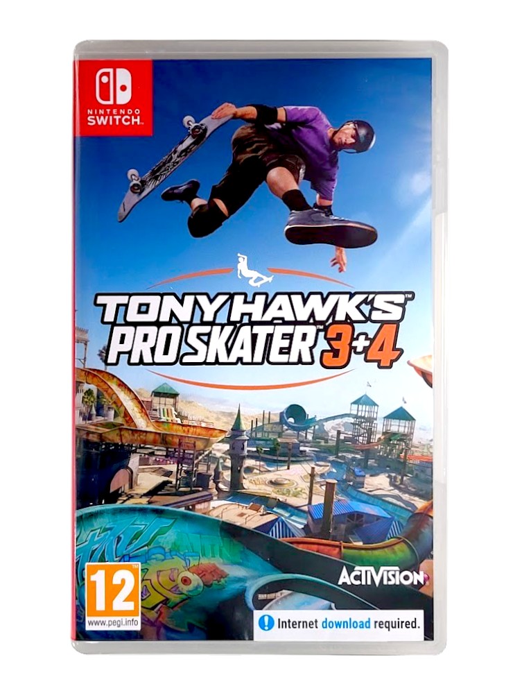 gra nintendo switch tony hawk's pro skater 3 + 4 / edycja standardowa