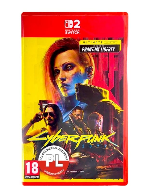 gra nintendo switch 2 cyberpunk 2077: ultimate edition
