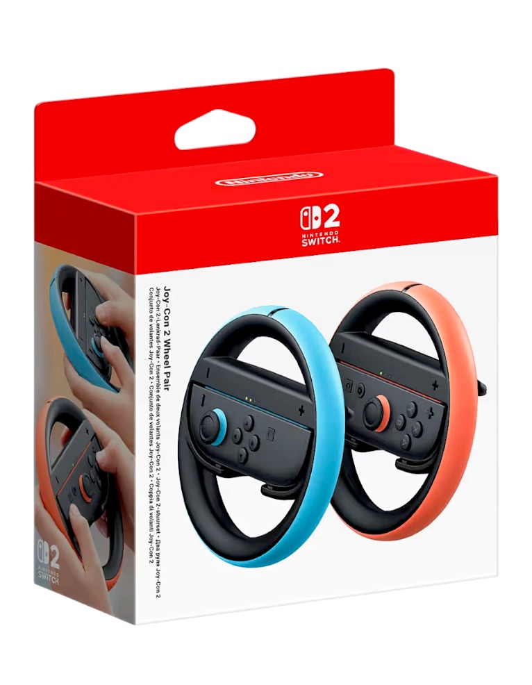 kierownica / uchwyt na kontrolery / joy con 2 wheel pair / 2 sztuki / nintendo switch 2