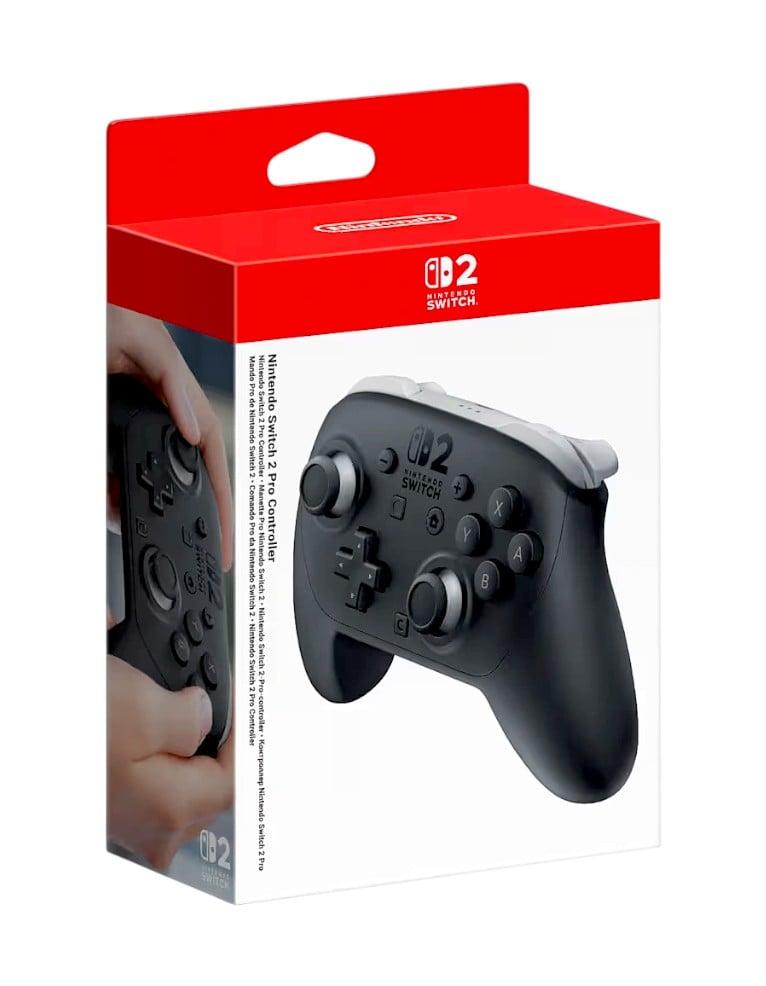 pro controller / pad kontroler / nintendo switch 2 / czarny