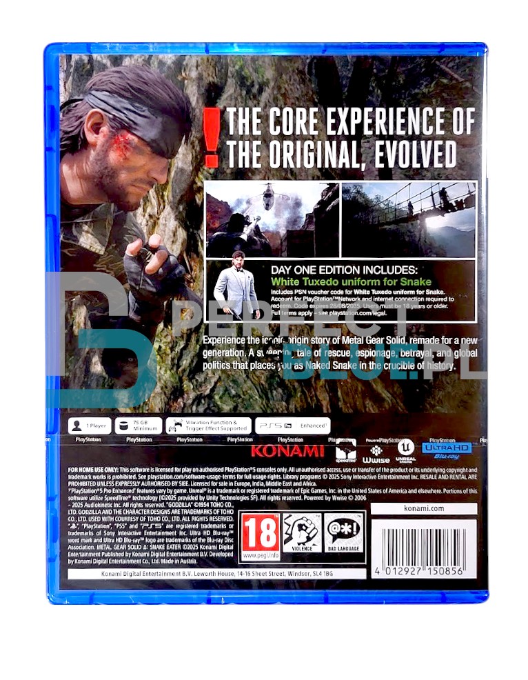 gra ps5 metal gear solid delta: snake eater day one edition