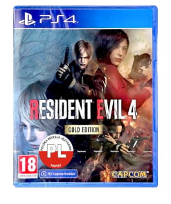 gra ps4 / + ps5 upgrade / resident evil 4 gold edition / en