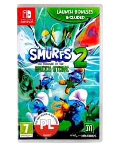 gra nintendo switch smerfy 2: więzień zielonego kamienia