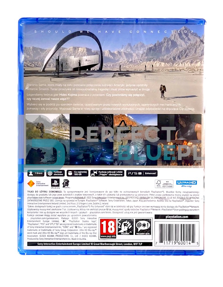 gra ps5 death stranding 2: on the beach / pl