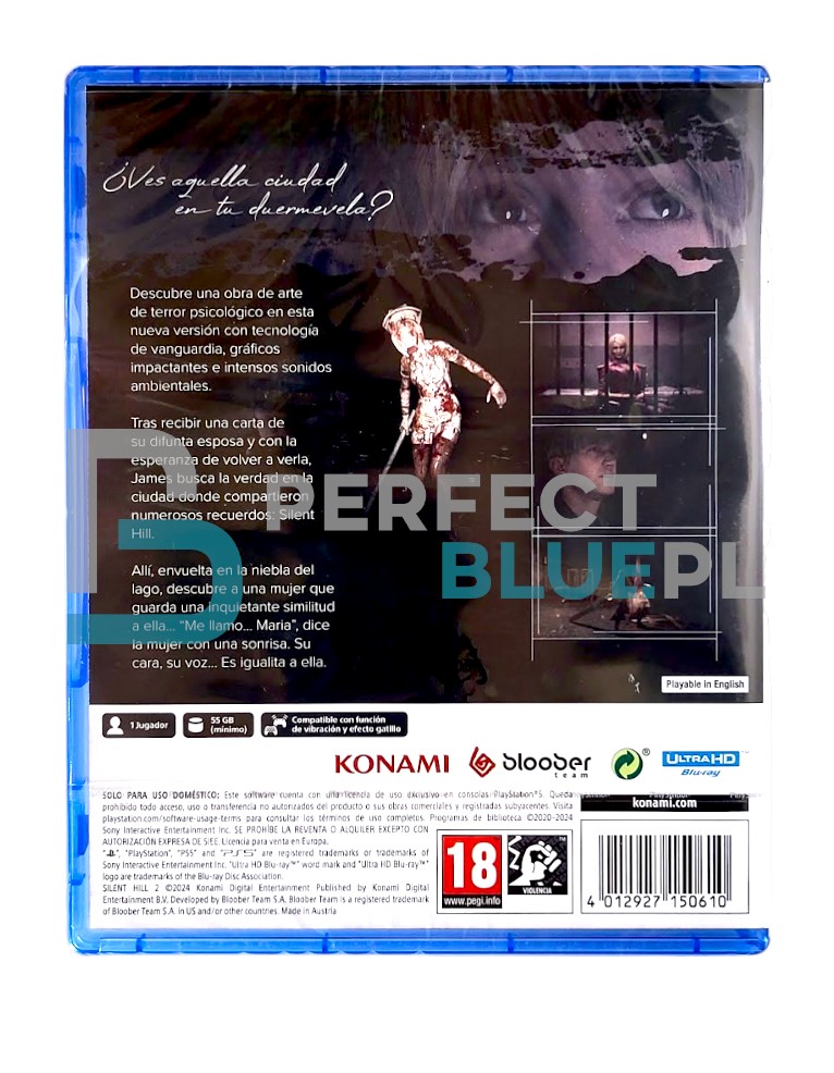 gra ps5 silent hill 2 / es