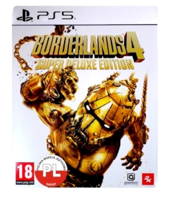 gra ps5 borderlands 4 super deluxe edition / steelbook