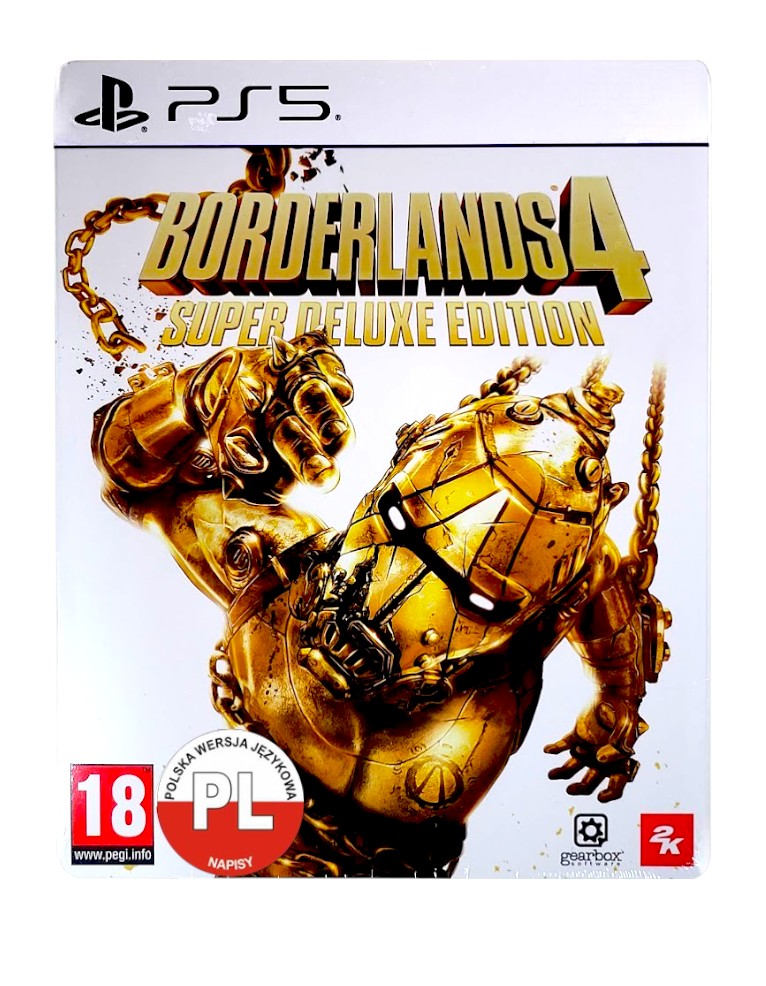 gra ps5 borderlands 4 super deluxe edition / steelbook