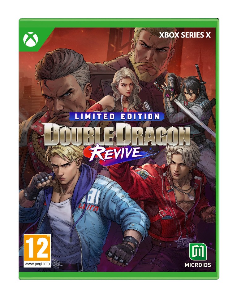 gra xbox series x double dragon revive limited edition